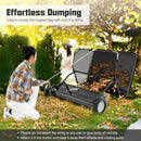42 Inch Tow-Behind Lawn Sweeper with 26/27 Cu.FT Hopper Bag