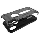 Rugged Phone Case for iPhone X Drop-protection Phone Case with Kickstand Heavy Duty Dual Layers Phone Protective Cover