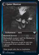 Gutter Skulker // Gutter Shortcut (DBL-329) - Innistrad: Double Feature: (Double Faced Transform)