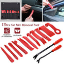 13 Pcs Car Trim Removal Tool Auto Door Panel Clip Dash Plastic Interior Radio Body Open Pry Kit