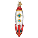 Toy Rocket Ship Ornament