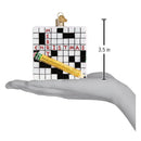 Crossword Puzzle Ornament