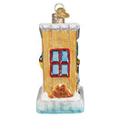 Ice Fishing Shanty Ornament