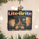 Lite Brite Box Ornament