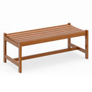 44" Patio Wood Bench Set of
