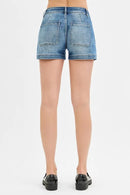 RISEN Low Rise Patched Pocket Shorts