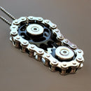 Chain & Gears Fidget Charm - Tumbler Handle Charm