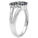 1.44 Carat Genuine Blue Sapphire .925 Sterling Silver Ring