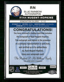 2015-16 O-Pee-Chee Platinum Blue-Rainbow-Autographs Ryan Nugent-Hopkins Auto #RN