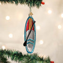 Blue Stand Up Paddle Board Ornament