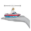 Ski Boat Ornament