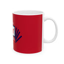 Taylor Ham Pork Roll Ceramic Mug, (11oz, 15oz)