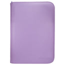 Ultra PRO: 4-Pocket Zippered PRO-Binder - Vivid (Purple)