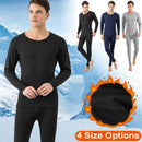 Men Thermal Underwear Set Long Johns Pants Long Sleeve Soft Underwear Kit Top Bottom Winter Sports Suits