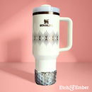 Cafe’ Latte Waffle Tumbler Boot -Fall fits 20-40oz