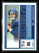 2025 Donruss Optic Jaxson Dart Rookie #273