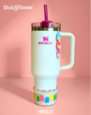 Popsicle Charm - Tumbler Handle Charm