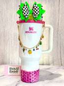 Tutti Fruity Deluxe Tumbler Charm Necklace