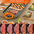 Electric Grill β Non-Stick Tabletop BBQ for Indoor/Outdoor Use
