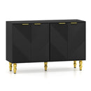 47" Sideboard Buffet Cabinet with Chevron Fluted Doors