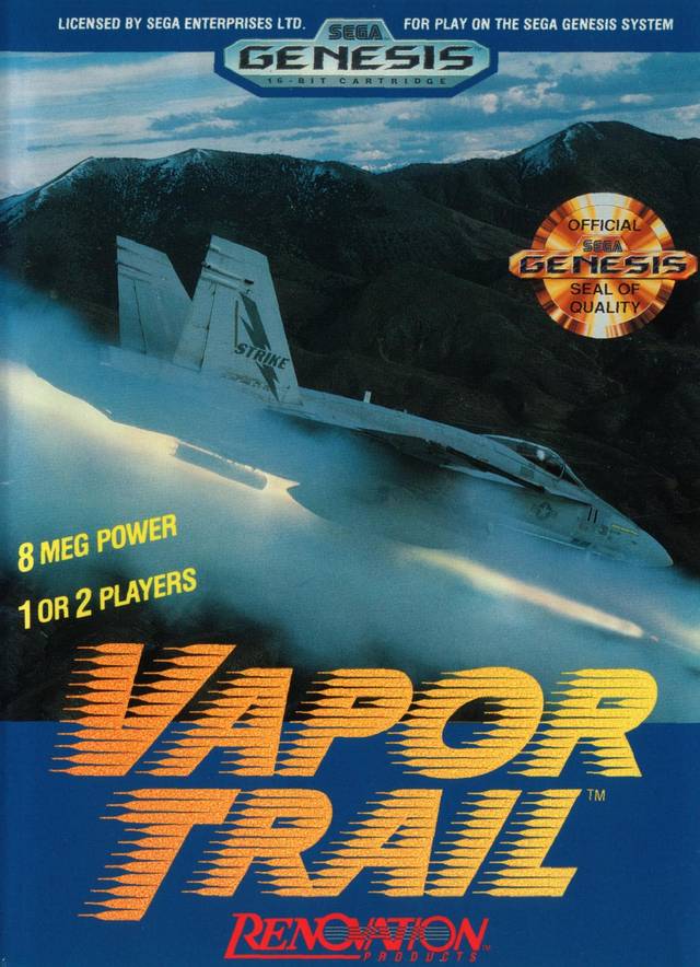 Vapor Trail: Hyper Offence Formation (Sega Genesis)