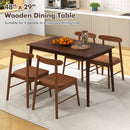 48 Inches Wooden Dining Table for 4 People