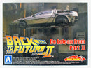 1/43 BACK TO THE FUTURE 1/43 Pullback DELOREAN from PART II Model Kit Figure