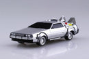 1/43 BACK TO THE FUTURE 1/43 Pullback DELOREAN from PART II Model Kit Figure