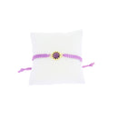 Glass Bracelet Sterling Silver