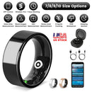 Smart Ring Health Tracker with Sleep & Fitness Monitoring