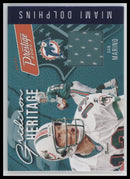 2020 Panini Prestige Gridiron Heritage Xtra Points Green Dan Marino #GH-DM