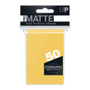 Ultra PRO: Standard 50ct Sleeves - PRO-Matte (Yellow)