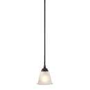 Progress Lighting Renovations Collection Mini-Pendant w/ Etched Glass