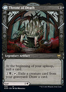 Egon, God of Death // Throne of Death (KHM-306) - Kaldheim: (Showcase) Foil