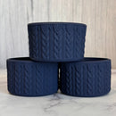 NAVY MACRAME Tumbler Boot