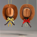 Lucky Cowgirl Hat Charm - Tumbler Handle Charm