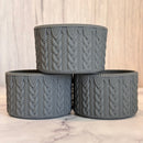 GREY MACRAME Tumbler Boot