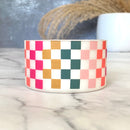 COLOR CHECKERS Tumbler Boot -Fall fits 20-40oz New!