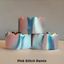 Pink Stitch Scalloped Tumbler Boot