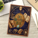 Personalized Our Adventure Book | Navy Notebook - Add all your Family Member Names - Journal