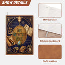 Personalized Our Adventure Book | Navy Notebook - Add all your Family Member Names - Journal