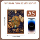 Personalized Our Adventure Book | Navy Notebook - Add all your Family Member Names - Journal
