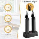 2-Shoe Electric Shoe Dryer with Portable Adjustable Warmer