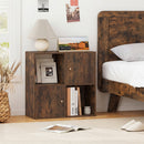 4-Cube Bookcase with 2 Cabinets and Anti-Tip Kit