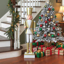 4 FT Christmas Nutcracker with High Hat & Beautiful Scepter