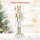 4 FT Christmas Nutcracker with High Hat & Beautiful Scepter