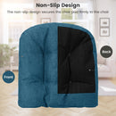 4 Pack 17.5 x 17 Inch U-Shaped Chair Pads with Polyester Cover