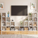 4-Tier Bookshelf with 10 Cube Storage and Anti-Tip Kit