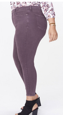 NYDJ Skinny Ankle Women's Plus Size Jeans in Pinedrop, Size 18W