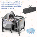 4 in 1 Portable Baby Nursery Center with Net and Music Box